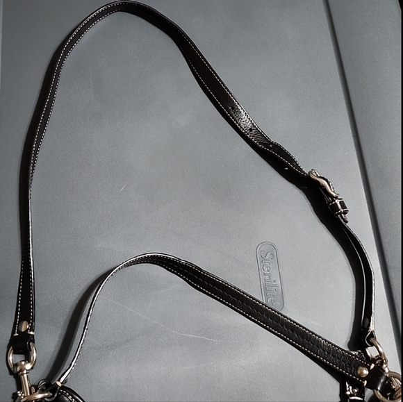 *Reposh* Coach Horse Carriage Jacquard Hobo Bag - Picture 4 of 10